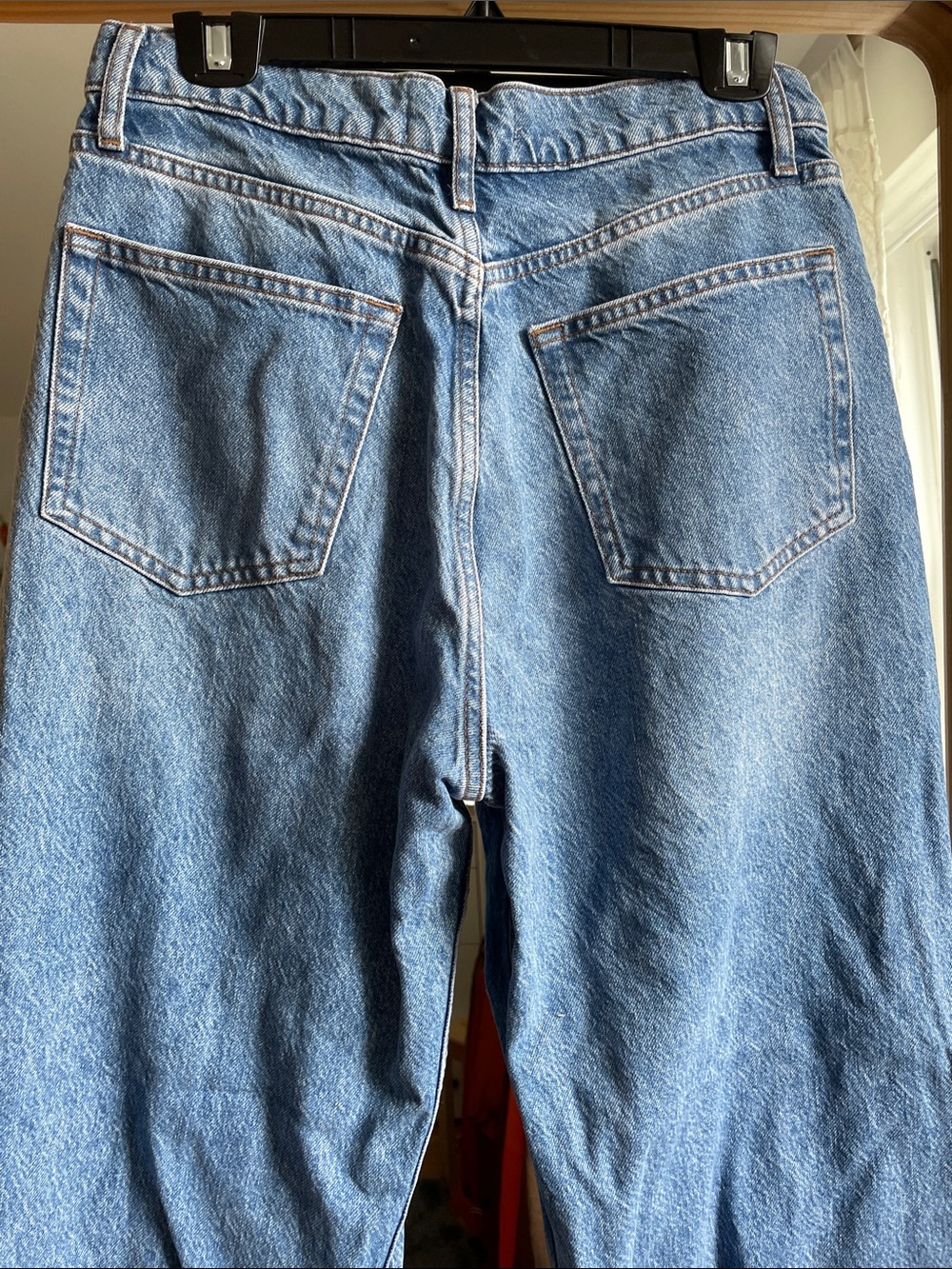 Reformation cary high rise slouchy straight jean - Picture 7 of 7